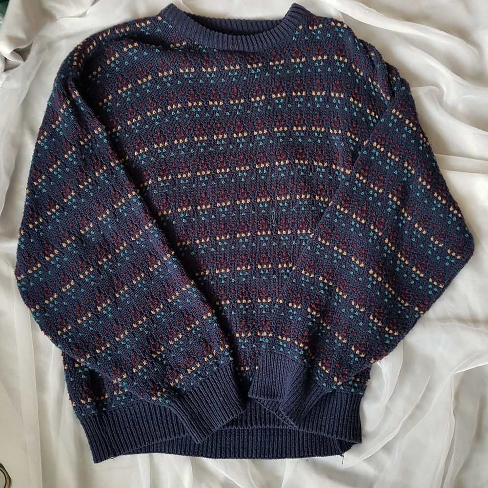 Vtg Eddie Bauer Knit Sweater